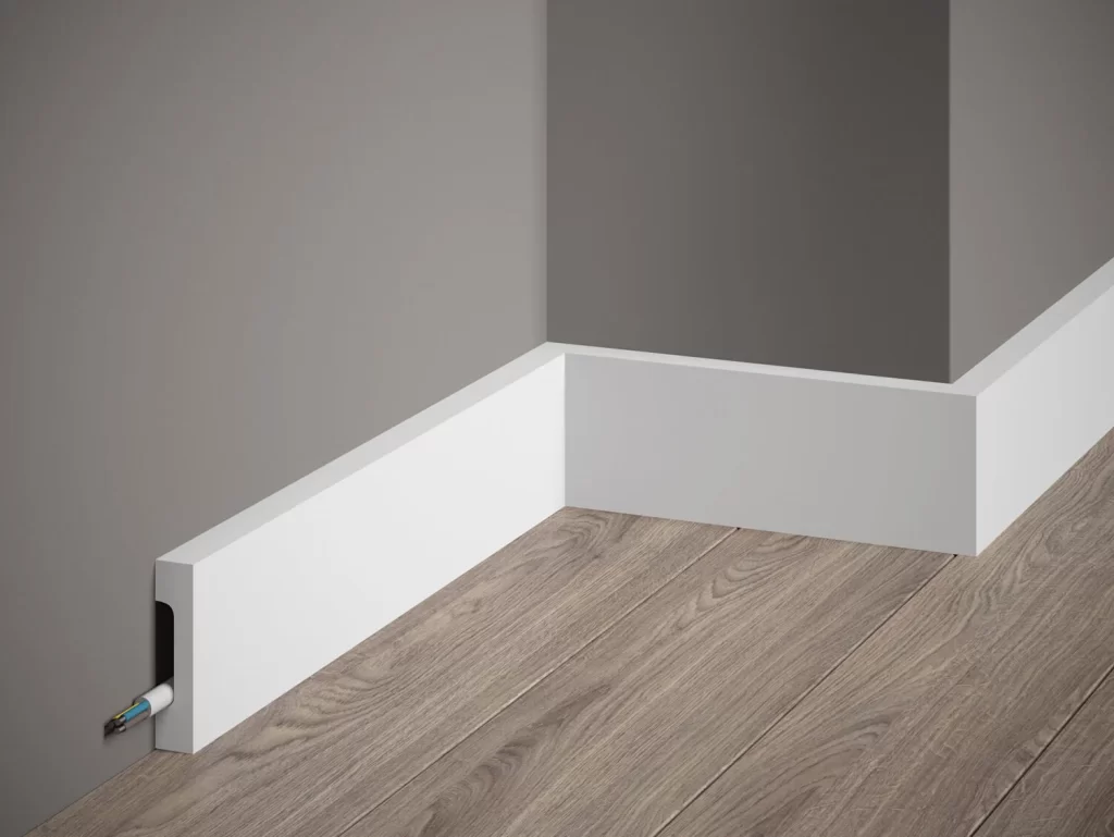 White Skirting Board